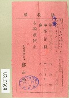 藏品(大正十三年范洪灶繳納授業料與督促手數料領收證)的圖片