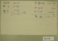 藏品(范朝燈家族手寫計算紙)的圖片