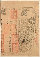 藏品(道光八年劉豐功等六人仝立杜賣盡根田契（契尾）)的圖片