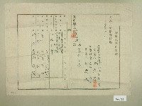 藏品(大正五年洪老番家屋異動申告書)的圖片