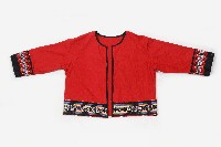 藏品(泰雅族紅色女長袖上衣)的圖片