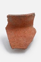 藏品(紅色夾砂素面罐形陶器口肩處殘片)的圖片