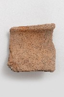 藏品(灰褐色夾砂素面陶罐頸肩處殘片)的圖片