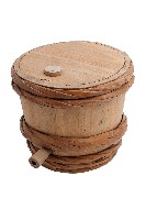 藏品(木質醬油桶)的圖片