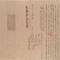 藏品(光緒六年墾戶金全和、抱隘莊阿德仝立憑約單字)的圖片