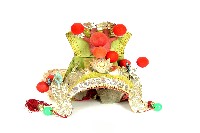 藏品(高蹺陣關公帽)的圖片