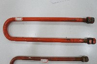 藏品(紅漆鐵製Ｕ型鎖把)的圖片