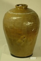 藏品(福興款土黃釉拍打印紋窄口豐肩式陶甕)的圖片