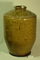 藏品(黃褐釉窄口直壁式陶甕)的圖片