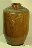 藏品(紅棕釉窄口直壁式陶甕)的圖片