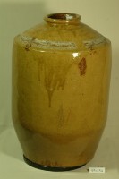藏品(土黃褐釉窄口直壁式陶甕)的圖片