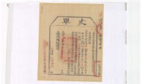藏品(光緒十四年臺灣布政使司掣給田主林錦榮丈單)的圖片