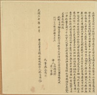 藏品(光緒二十年林有德立杜賣盡根水田收銀字)的圖片