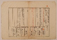 藏品(南投廳埔里社堡牛眠山庄第21番戶47番地警第18號戶長潘金毛之戶口調查表單)的圖片