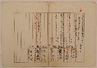 藏品(南投廳埔里社堡牛眠山庄第26番戶63番地警第12號戶長賴頭番之戶口調查表單)的圖片