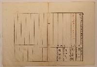 藏品(南投廳埔里社堡牛眠山庄第52番戶80番地警第51號戶長潘后目打必汝之戶口調查表單乙)的圖片