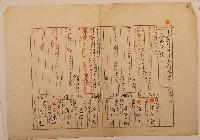 藏品(南投廳埔里社堡牛眠山庄第86番戶1251番地警第87號戶長潘嗎吓蚋之戶口調查表單甲)的圖片