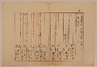 藏品(南投廳埔里社堡牛眠山庄第80番戶1256番地警第81號戶長潘阿為之戶口調查表單甲)的圖片