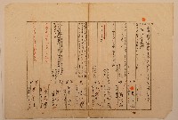 藏品(南投廳埔里社堡牛眠山庄第78番戶1258番地警第79號戶長黃和順之戶口調查表單甲)的圖片