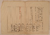 藏品(南投廳埔里社堡牛眠山庄第75番戶1262番地警第77號之2戶長塗阿呆之戶口調查表單甲)的圖片