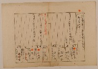 藏品(南投廳埔里社堡牛眠山庄第76番戶1272番地警第76號戶長莊阿參之戶口調查表單甲)的圖片