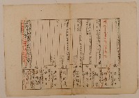 藏品(南投廳埔里社堡牛眠山庄第58番戶1284番地警第59號戶長潘老木之戶口調查表單乙)的圖片