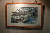 藏品(戊寅年黃昭雄根據舊圖片彩繪赤崁樓舊觀之畫作)的圖片