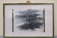 藏品(丁卯年黃昭雄彩繪春山烟靄之畫作)的圖片