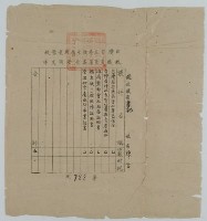 藏品(陳富審查證明文件)的圖片