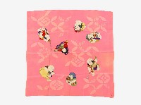 藏品(粉紅色浮世繪繡樣包巾)的圖片