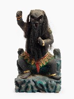 藏品(木雕神農大帝像)的圖片