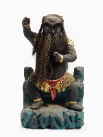 藏品(木雕神農大帝像)的圖片