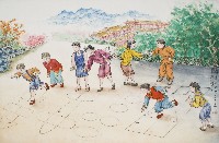 藏品(黃金田於丁亥年仲秋創作之蹌腳雞)的圖片