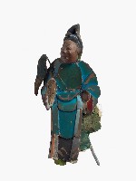 藏品(商湯聘伊尹剪黏作品)的圖片