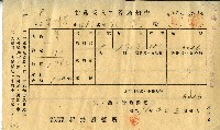 藏品(昭和十六年莊帆甘蔗受入計算通知書)的圖片