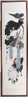 藏品(李穀摩設色水墨花鳥圖)的圖片