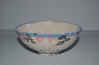 藏品(鶯歌彩繪藍口簡筆花卉紋碗)的圖片