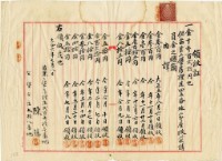 藏品(大正六年陳姑婆祖廟發放房裡庄家屋改建費用領收證明)的圖片