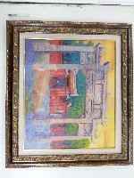 藏品(水彩臺南孔子廟)的圖片