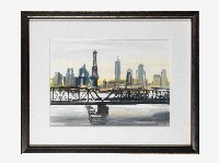 藏品(陳忠藏水彩畫上海外灘)的圖片