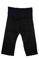 藏品(黑色素面長褲)的圖片