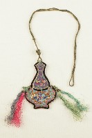 藏品(床前瓶形刺繡吊飾2件)的圖片