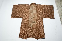 藏品(咖啡色素面外褂)的圖片