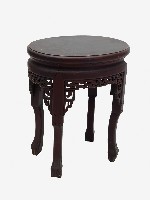 藏品(木刻軟團螭龍紋矮凳)的圖片