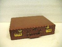 藏品(GOODMAN牌長方形密碼鎖式皮箱)的圖片