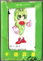 藏品(大眾行銷出版社出版卡通蔬果撲克牌)的圖片