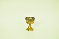 藏品(陰刻蓮花紋鍍金金屬高足酒杯)的圖片