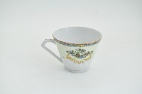 藏品(醬口五彩貼花折枝花卉紋咖啡杯)的圖片