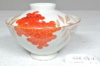 藏品(白地紅彩花果紋蓋碗)的圖片
