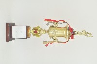 藏品(彰化縣七十三年縣長杯網球錦標賽男子双打組亞軍獎座)的圖片